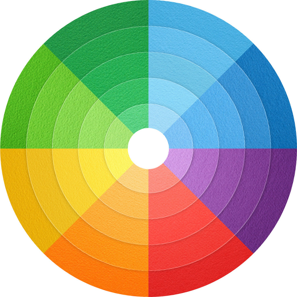 color wheel, natural color paper, material palette, mixing color, color circle, color scheme, color spectrum, color theory, color palette, diagram